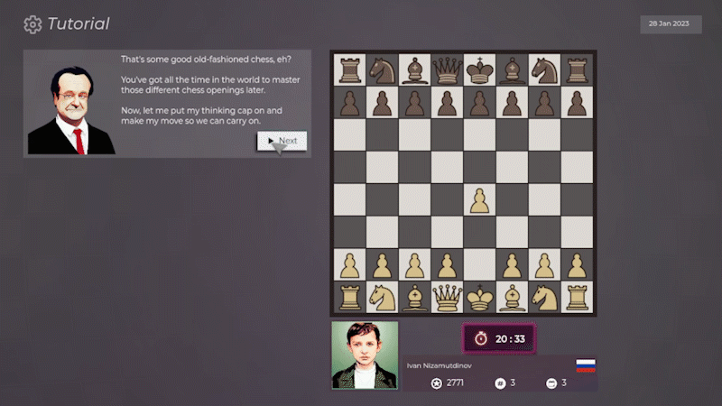 Master of Chess tutorial